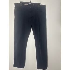 Men's AG "The Graduate Tailored Leg" Black Trousers Sz 34